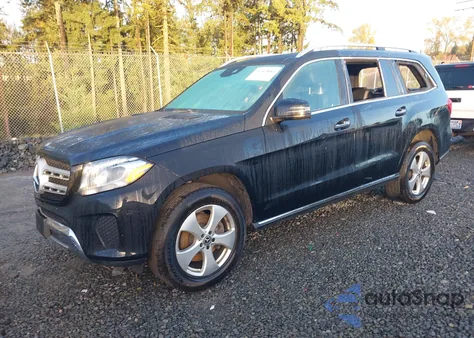 2017 Mercedes-Benz Gls 450 4Matic z USA, uszkodzony, nr VIN 4JGDF6EE6HA931000